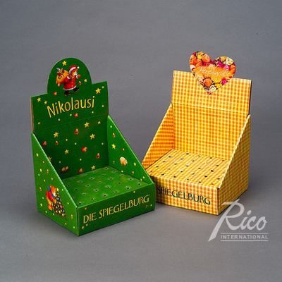 jakość  Customizable Highly Visible Brown 1/4 Pallet Market Boxes For Branding fabryka